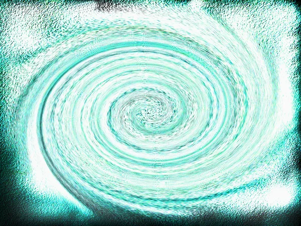 Grunge spiral background in turquoise tone. — Stock Photo, Image