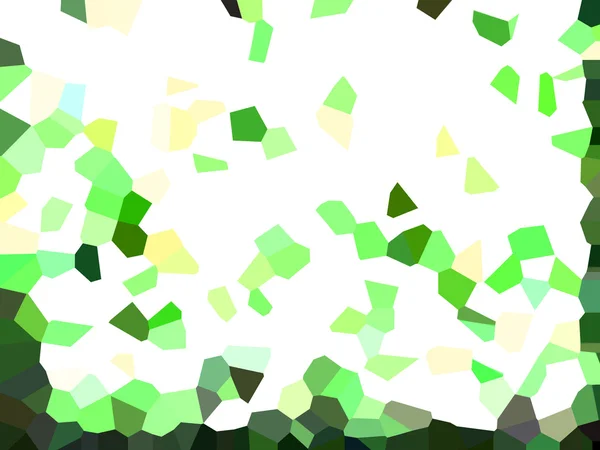 Grüne abstrakte Formen Hintergrund — Stockfoto