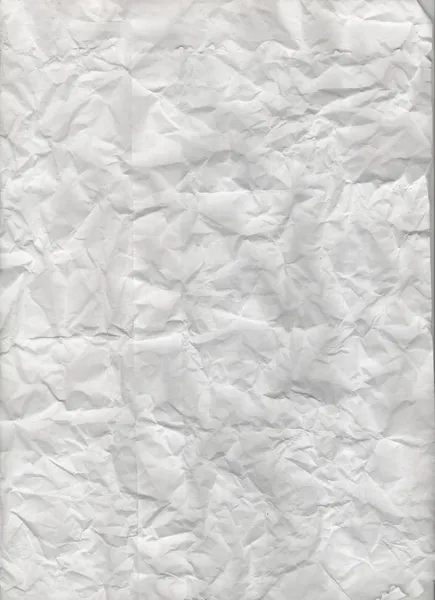 Rough crumpled paper texture in gray shades — Stock Photo, Image