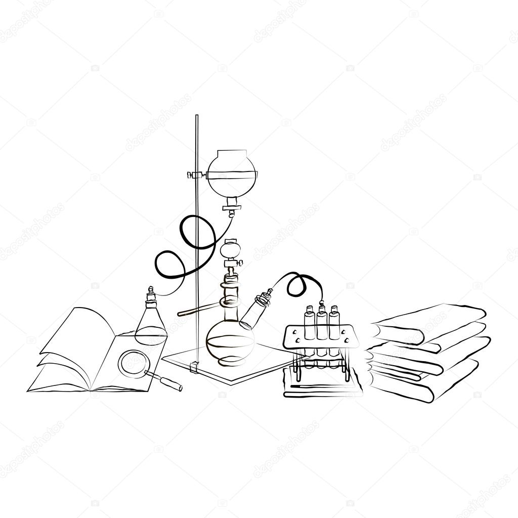 Doodle Chemical Laboratory