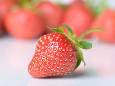 mooie rode rijpe aardbeien