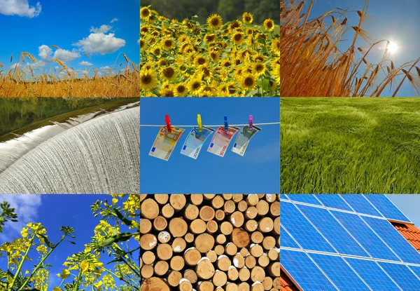 Electricidad verde —  Fotos de Stock