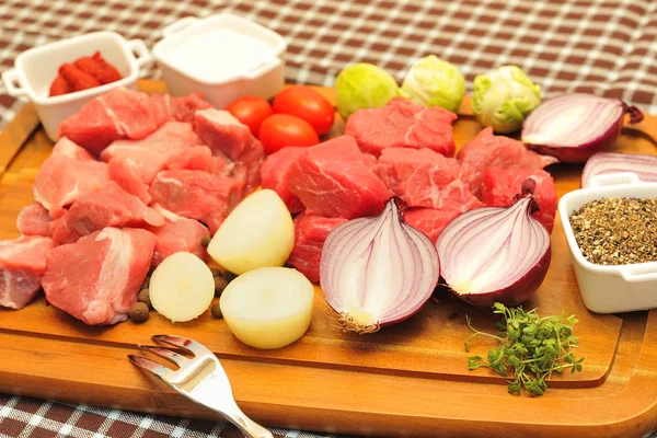 Goulash Ingredients — Stock Photo, Image