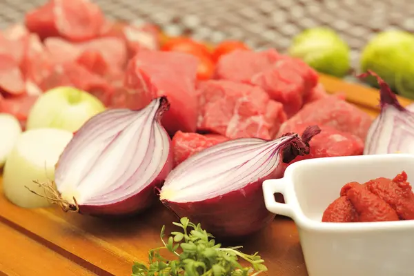 Goulash Ingredients — Stock Photo, Image