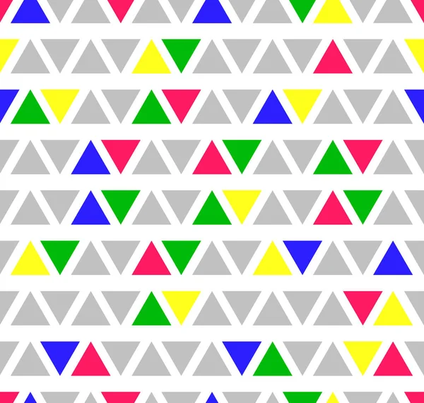 Formes Géométriques Triangles Couleurs Alternées Haut Bas Fond Abstrait Créer — Image vectorielle