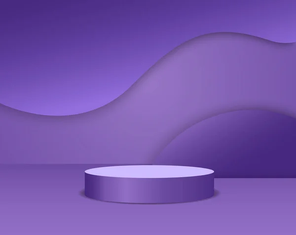 3d arkaplan ürünleri mor eğimli küre uzunluğunda arka plan mor dalga şeklindedir. Yerleştirilen ürünlerin saygınlığını arttırmak için