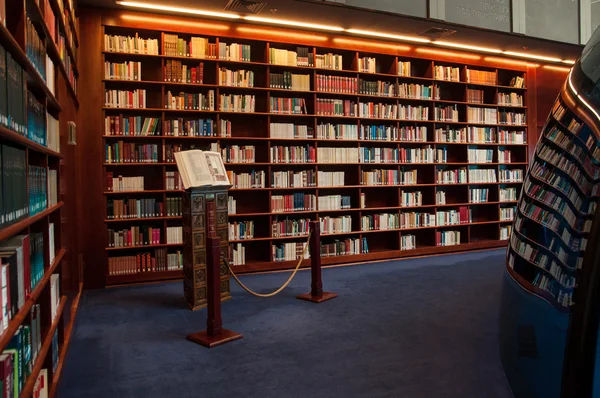 Oude bibliotheek Stockfoto