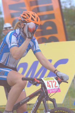 Jelenia Gora, Polonya, 30 Haziran 2013 - Maja Wloszczowska Mtb, Kategori genç Çift kadınlar