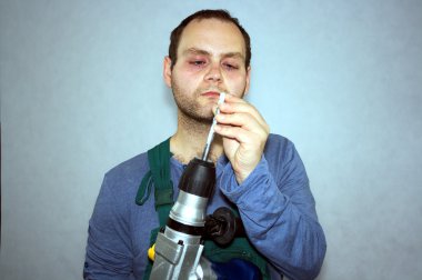 çalışan adam
