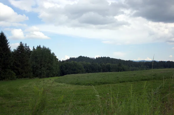 Vista sobre a paisagem da montanha — Fotografia de Stock