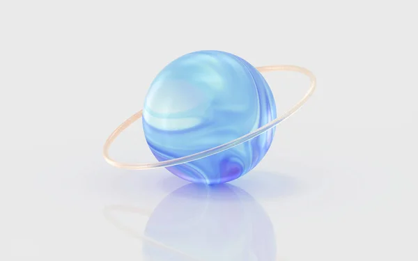 Ball Glass Med Hvit Bakgrunn Smelting Datategning – stockfoto