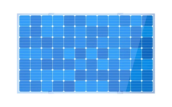 Solpanel Solenergi Återgivning Digitalritning — Stockfoto