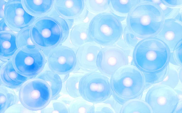Cellstruktur Biologikoncept Rendering Digitalritning — Stockfoto