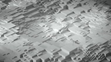 Devre ve blok materyaller, bilim ve teknoloji, 3D oluşturma.