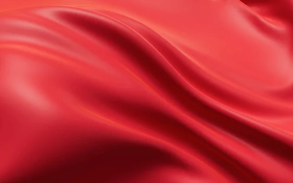 Rød Flygende Klær Rendering Datategning – stockfoto