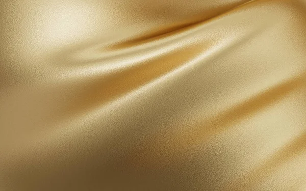 Gouden Vliegende Kleding Weergave Digitale Computertekening — Stockfoto