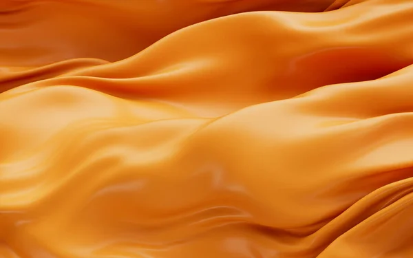 Oransje Flygende Klær Gjengivelse Datasypografi – stockfoto