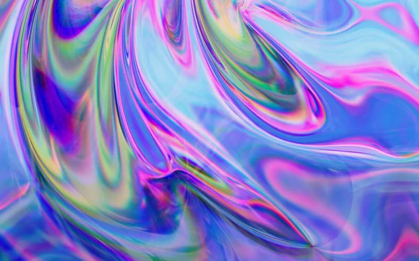 Abstract Gradation Glass Rendering Computer Digital Drawing — 图库照片