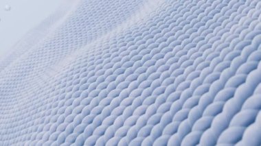 Kumaş detaylı kumaş yüzeyi, 3D görüntüleme.