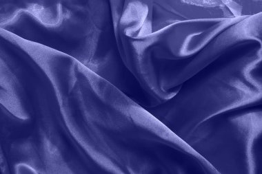 Güzel menekşe ipeği arka planı. Kumaşın, dokunun örtülü arkaplanı. Uzayı kopyala Kapat.