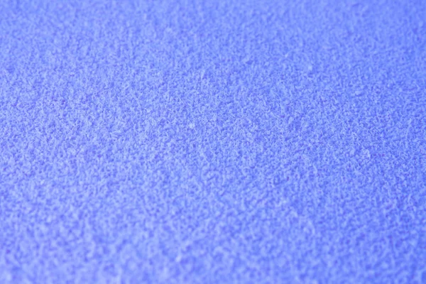 Pervenche Bleu Clair Douce Duveteuse Couverture Légère Texture Coton Textile — Photo