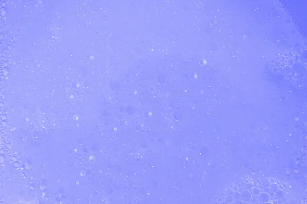 Abstrakter Blauer Trendiger Hintergrund Funkelnder Hintergrund Mit Blasen Festlich Verschwommener — Stockfoto