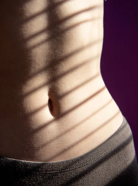 Donna Ottima Forma Perfetta Forma Del Corpo Parti Corpo Femminile — Foto Stock