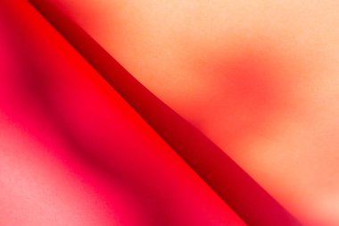 Soyut geometrik kağıt arka plan. Sarı ve turuncu renk. Parlak renkli kağıt arkaplanı