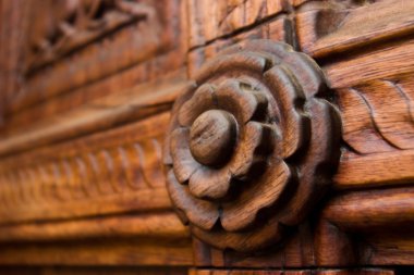 eski bir kapı detayı