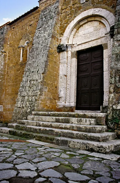 Toscana kyrka — Stockfoto