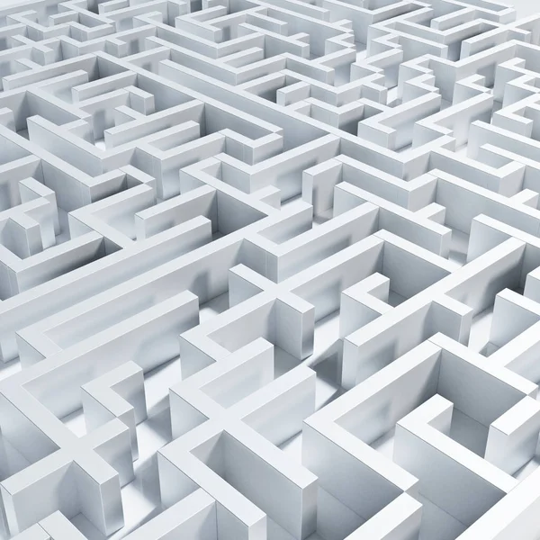 Darstellung Des Grauen Labyrinthlabyrinths — Stockfoto