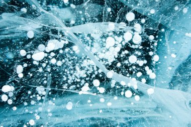 Güzel mavi buz dokusu.