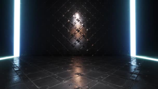 케이스 Showcase 스포트라이트 그라운드 Spotlight Background 빛나는 바닥에 배경에 애니메이션 — 비디오