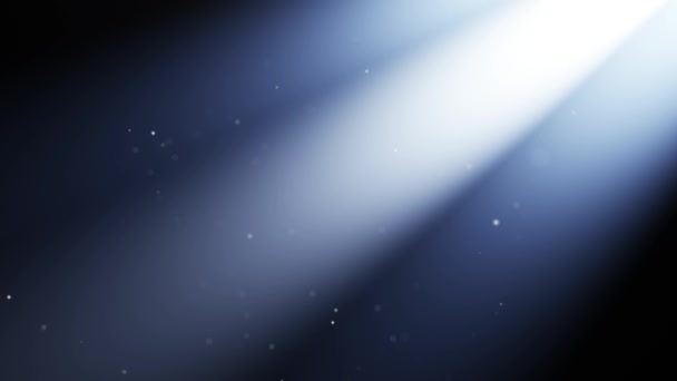 Specks Dust Floating Beam Light — Stockvideo