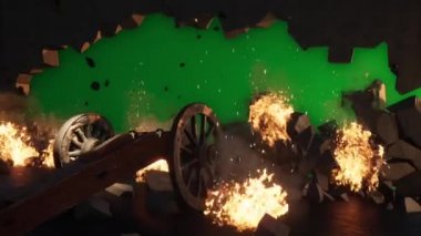 Yeşil Ekran Arkaplanıyla Savaştan Sonra 4K