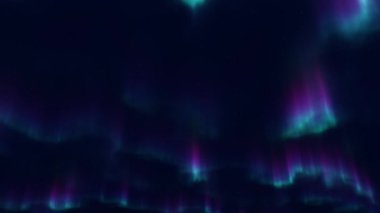 Kuzey Işıkları-Aurora Işıkları Güzel bir aşk geçmişi var. Gökyüzü Zamanı Hızı