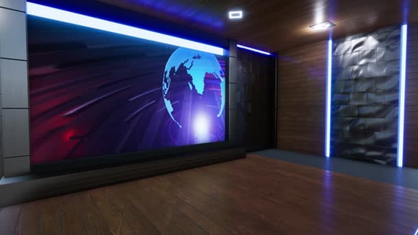 Virtual Studio News Backdrop Shows Wall Virtual News Studio Background ...