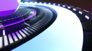 Yayın Haberleri Giriş, Mor Renk Arkaplanı