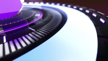 Yayın Haberleri Giriş, Mor Renk Arkaplanı