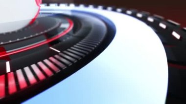 Yayın Haberleri Giriş, Kırmızı Renk Arkaplanı