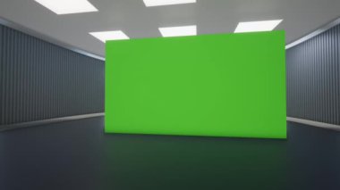 3D Sanal TV Stüdyo Haberleri, 3D Wall3D Sanal Haber Stüdyosu Arkaplanındaki TV Gösterileri için Arkaplan