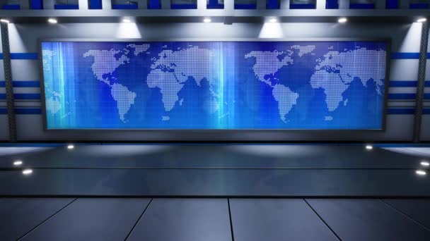 Virtual Studio News Backdrop Shows Wall Virtual News Studio Background Stock Video C Mus Graphic