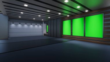 3D Sanal TV Stüdyo Haberleri, 3D illüstrasyon