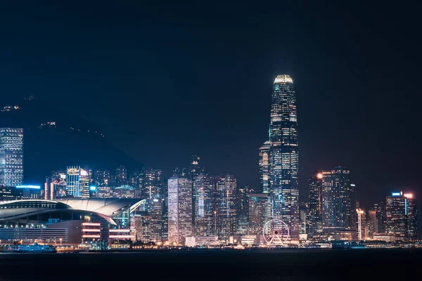 香港维多利亚港景 — 图库照片