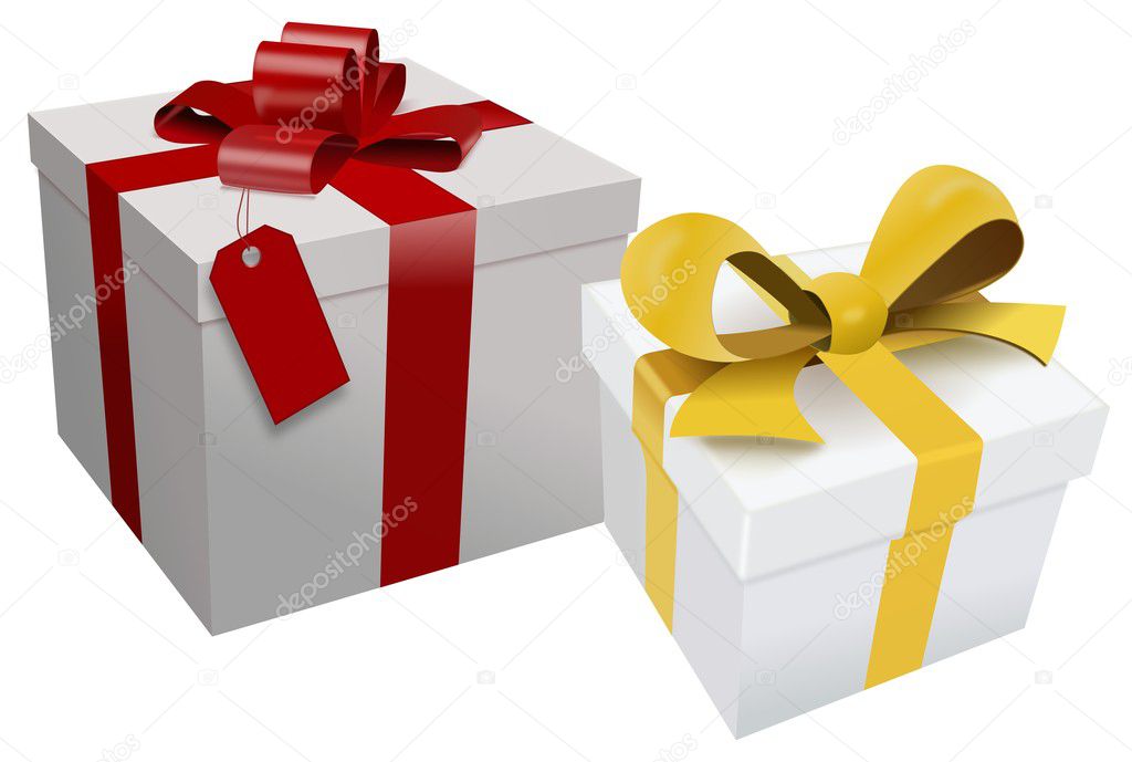 Present boxes — Stock Photo © firstpentuer #28394257