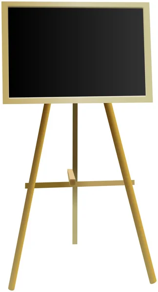 Деревянный школьный стол с черным пространством для пользовательского текста — стоковое фото