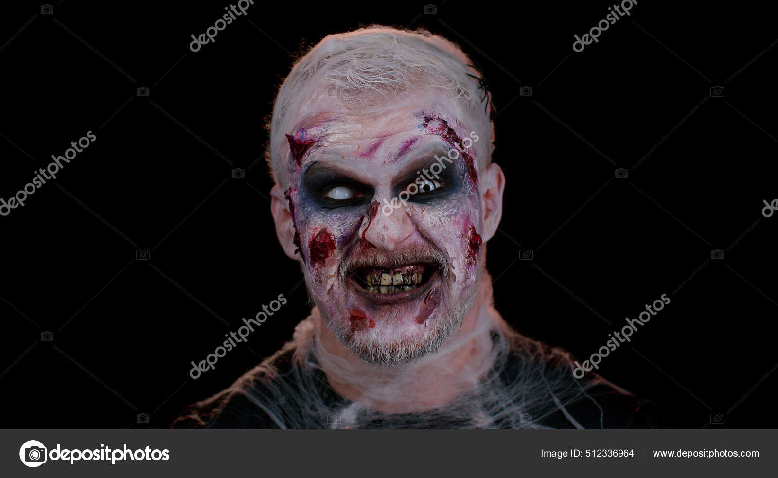 Maquiagem Zumbi Halloween