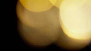 Işık sızıntısı soyut 4K görüntü bulanıklaştırır, yanıp sönen çember mercek parlaklık parlaklığı bokeh örtüleri