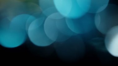 Işık sızıntıları bulanık 4K görüntüler, yanıp sönen daire mercekleri parlayan parlaklıklar bokeh örtüleri, geçişler