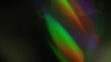 Işık sızıntısı soyut 4K görüntü bulanıklaştırır, yanıp sönen çember mercek parlaklık parlaklığı bokeh örtüleri